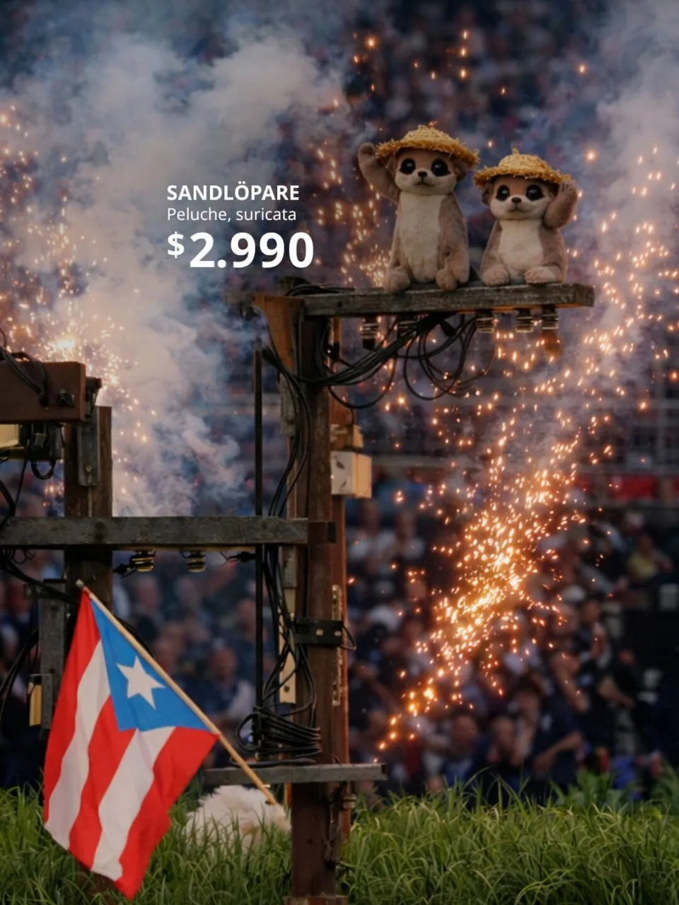 Abstract portrait photo with blurred text, used as decorative hero image for mobile game UA campaign launch page